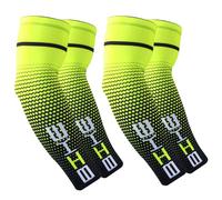Bacophy - 2 pares de mangas para brazos con protecci n UV, refrescantes, para hombre y mujer, bloqueador solar, para ciclismo