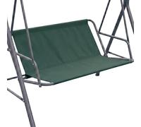 BaCover Funda para Asiento de Balancín de 2/3 Plazas, Recambio de Tela Impermeable 600D Oxford para Columpio de Jardín, Cubierta de Repuesto Duradera para Exterior,Verde,148x(50+50) cm