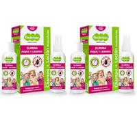 BACTERISAN Bacterisan Pack Pediculicida - Elimina piojos y liendres 100 ml - Champú y Loción anti piojos - Lendrera plus gorro de regalo, Blanco, 2 Unidad (Paquete de 2)