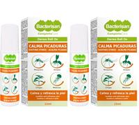 BACTERISAN Dermo Roll On, Calma Picaduras De Insectos, Alivia El Picor Y Calma La Piel, Efecto Refrescante Post-picadura, Apto Para Niños Y Adultos 15 Ml (Paquete de 2)