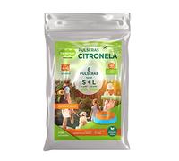 BACTERISAN Pack de 8 pulseras repelente de mosquitos, con citronela, dos tamaños S y L, apto para niños