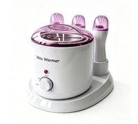 BACTIBLAST Calentador de Cera 4 en 1 Profesional, Maquina Cera Caliente 800ml + 3 Calentador Cera Depilatoria Roll-On de 100g con Interruptores Independientes, apto depilación corporal completa