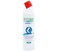 BactoDes SanitärRein Reiniger 750ml I 2in1 Reinigung & Geruchsentfernung mit Mikroorganismen I Porentiefe Kalk- & Urinrückstandsbeseitigung mit gelartiger Konsistenz I Pur oder verdünnt anwendbar
