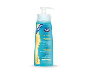 Bactopur Lutsine E45 - Gel Limpiador Facial Piel Grasa 200 ml - Limpia en Profundidad Pieles Grasas, Acné y Puntos Negros - Gel de Limpieza Purificante PH Equilibrado y Dermatológicamente Testado