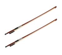 Báculo de Violín 2 Piezas, 1/8, para Práctica Infantil | Madera de Palo Rojo y Crin, Diseño Equilibrado, Acabado Elegante, Tacto Suave, Fácil de Usar