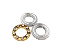 BACYDLPL 1 Pieza Mini rodamiento de Bolas axial Plano 3 en 1, rodamiento de Empuje F2-6M F2.5-6M F3-8M F5-10M F6-12M F7-15M F8-16M F10-18M F12-21M F12-23M(F8-14M 8x14x4)