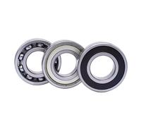 BACYDLPL 1 Pieza Rodamientos de Bolas de Ranura Profunda 6010, 6011, 6012, 6013, 6014, 6015, 6016, 6017, 6200, 6201, 6202 6203 6204 ZZ 2RS(6202 2RS 15x35x11)