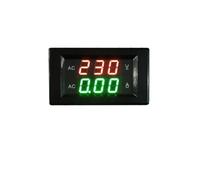 BACYDLPL Medidor de Voltaje CA de 0 a 500 V, medidor de Corriente CA de 0 a 300 V, amperímetro de Panel, voltímetro Digital, amperímetro, 10 A, 50 A, 100 A, D85(B1ack,AC50A(Split)_DC5V)