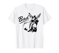 Bad Ass Burro en Sombras Camiseta