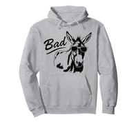 Bad Ass Burro en Sombras Sudadera con Capucha