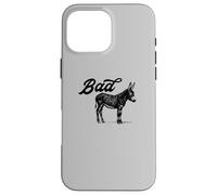Bad Ass Vintage Distressed Retro Donkey Mule Burro Carcasa para iPhone 16 Pro MAX