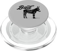 Bad Ass Vintage Distressed Retro Donkey Mule Burro PopSockets PopGrip para MagSafe