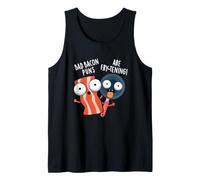 Bad Bacon Juegos de Palabras Son freír Divertido Juego de Palabras de Comida Camiseta sin Mangas