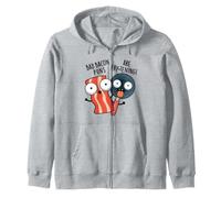 Bad Bacon Juegos de Palabras Son freír Divertido Juego de Palabras de Comida Sudadera con Capucha