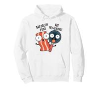 Bad Bacon Juegos de Palabras Son freír Divertido Juego de Palabras de Comida Sudadera con Capucha