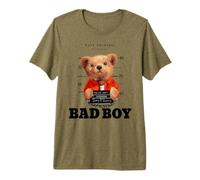 Bad Boy tee Shirt, Funny Teddy Bear Graphic Design Style Fun Camiseta Premium