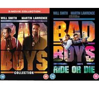 Bad Boys 1-3 & Bad Boys: Ride or Die DVD - Bad Boys 3 Movie Collection DVD / Bad Boys: Ride or Die DVD - Bad Boys 1-4 Complete Collection DVD