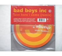 Bad Boys Incorporated Love Here I Come 7"PD A&M 5807727 EX/EX 1994 7" picture disc in fold out pvc sleeve with inserts