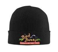 Bad Bunny (6) Sombreros Gorro Otoño Invierno Gorros Cálidos Femenino Masculino Acrílico Escutelaria Calidez Invierno