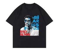 Bad Bunny DeBÍ Tirar MáS Fotos Tshirt All Album Women Clothing Retro Harajuku Clothes Fans Tshirts Black L