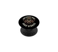 Bad Choices Make Good Stories - Oso de Campamento Novedad para Acampar PopSockets PopGrip Adhesivo