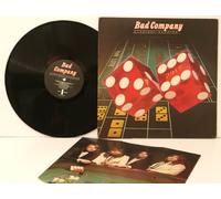 BAD COMPANY - BAD COMPANY, straight shooter. Top copy. First UK pressing. 1975. Matrix.A1U, B2U. Record label: Island