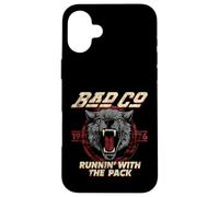 Bad Company Runnin 'with The Pack Wolf Head 1976 Carcasa para iPhone 16 Plus