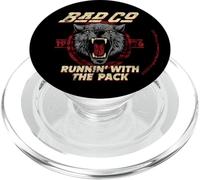 Bad Company Runnin 'with The Pack Wolf Head 1976 PopSockets PopGrip para MagSafe