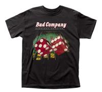 Bad Company Straight Shooter Men’s T-Shirt - Rock Band tee S-3XL Black XL