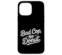 Bad Cop No Donut Divertido Retro Policía Humor Carcasa para iPhone 13 Pro MAX