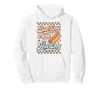 Bad Day To Be A Hot Dog Funny BBQ 4th of July Sudadera con Capucha