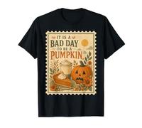 Bad Day to Be a Pumpkin Funny Fall Camiseta