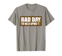 Bad Day To Be A Spike Buck Caza Al Aire Libre Camiseta