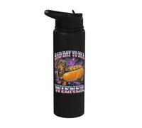 Bad Day To Be a Wiener Funny Meme Stainless Steel Insulated Water Bottle