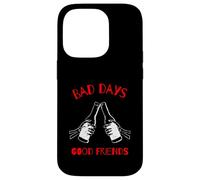 Bad Days - Good Friends (Gráfico de Cerveza) Carcasa para iPhone 14 Pro