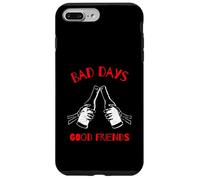 Bad Days - Good Friends (Gráfico de Cerveza) Carcasa para iPhone 7 Plus/8 Plus