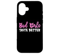Bad Girls Taste Better Nun Bad Girl Suck Good Girls Tequila Carcasa para iPhone 16