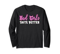 Bad Girls Taste Better Nun Bad Girl Suck Good Girls Tequila Manga Larga