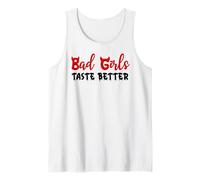 Bad Girls Taste Better Unholy Nun Dark Romance Sexy Women Camiseta sin Mangas
