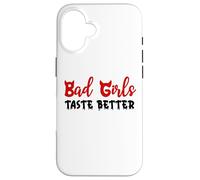 Bad Girls Taste Better Unholy Nun Dark Romance Sexy Women Carcasa para iPhone 16