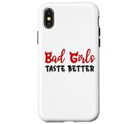 Bad Girls Taste Better Unholy Nun Dark Romance Sexy Women Carcasa para iPhone X/XS