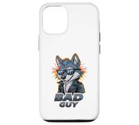 Bad Guy Wolf Cool Gafas de sol Attitude Carcasa para iPhone 12/12 Pro