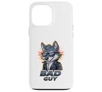 Bad Guy Wolf Cool Gafas de sol Attitude Carcasa para iPhone 13 Pro Max