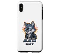 Bad Guy Wolf Cool Gafas de sol Attitude Carcasa para iPhone XS Max