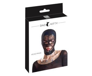 Bad Kitty Cagoule Noire Ouverte En Dentelle Tu