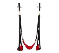 Bad Kitty Columpio de puerta de lujo para puerta, correas y bucles ajustables, almohadillas cómodas, paradas seguras, hasta 180 kg, muebles BDSM para parejas, posiciones eróticas