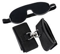 Bad Kitty - Esposas y antifaz (negro)