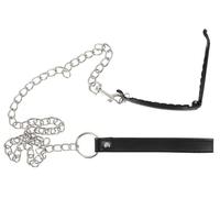 Bad Kitty Pinza de coño con correa Black 11 x 1,7 cm