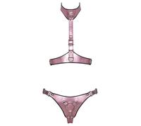 Bad Kitty Strapon Set 2XL Juego de lencería, Plata, XXL Mujeres