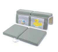 Bad Knieer - Rodillera impermeable para bañera, sin deslizamiento, rodilleras acolchadas para el baño, cuidado más antiguo, fácil cuidado del baño portátil, rodillas lavables para bañeras, duchas